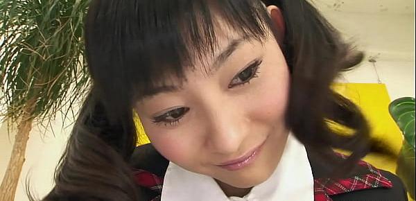 Japanese teen, Anri Kawai got gently shaved, uncensored